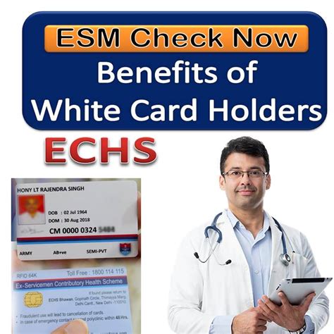 echs smart card validity|echs disability white card.